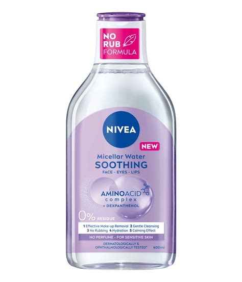 NIVEA Micelarna voda Soothing, 400 ml .